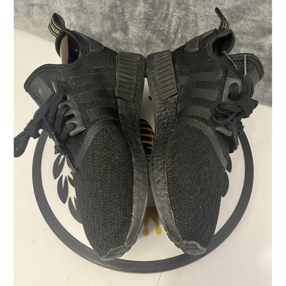 Size 8.5 - Adidas NMD R1 Black Gold Metallic 2020 - Picture 5 of 6